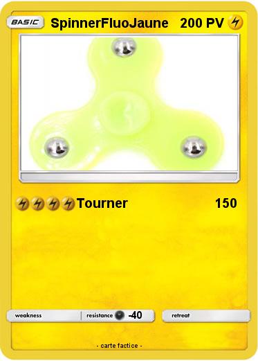 Pokemon SpinnerFluoJaune