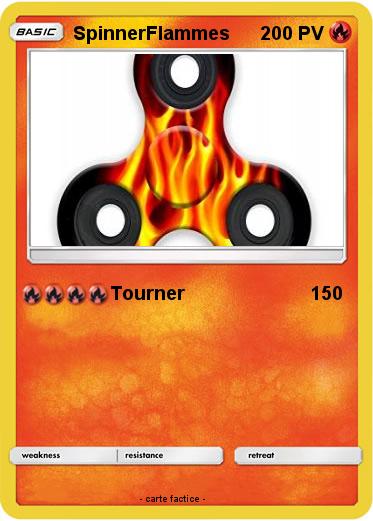 Pokemon SpinnerFlammes