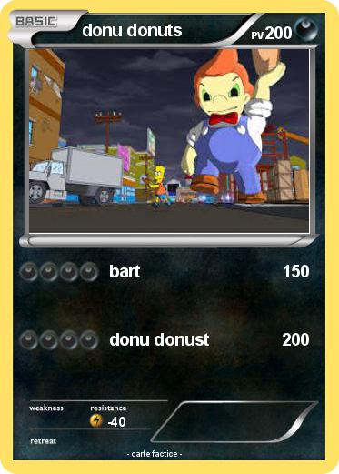 Pokemon donu donuts