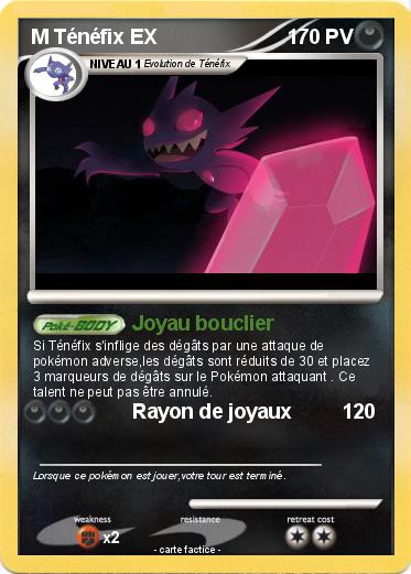 Pokemon M Ténéfix EX