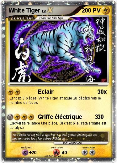 Pokemon White Tiger