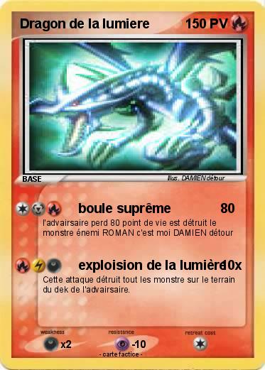Pokemon Dragon de la lumiere