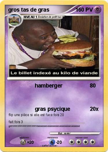 Pokemon gros tas de gras