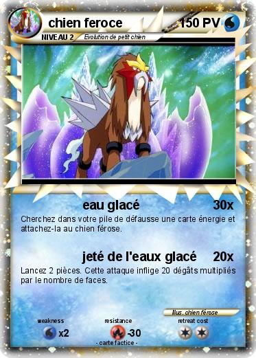 Pokemon chien feroce