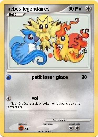 Pokemon bébés légendaires