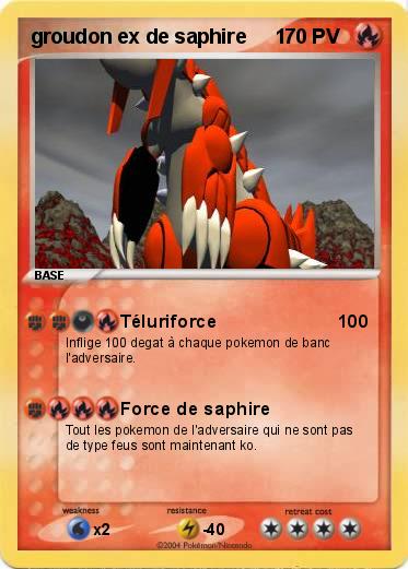 Pokemon groudon ex de saphire     1