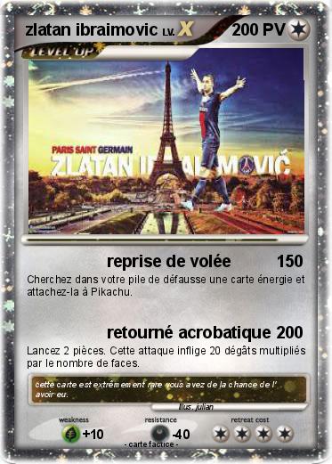 Pokemon zlatan ibraimovic