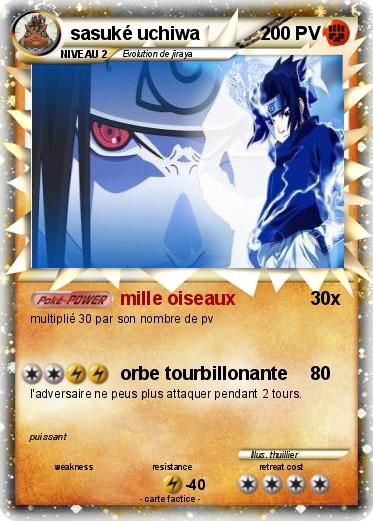 Pokemon sasuké uchiwa