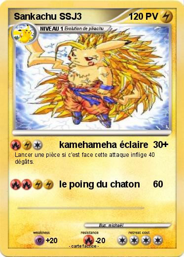 Pokemon Sankachu SSJ3