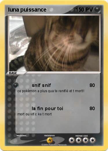 Pokemon luna puissance