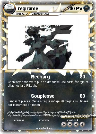Pokemon regirame