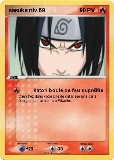 Pokemon sasuke niv 69