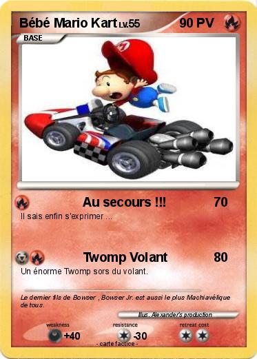 Pokemon Bébé Mario Kart