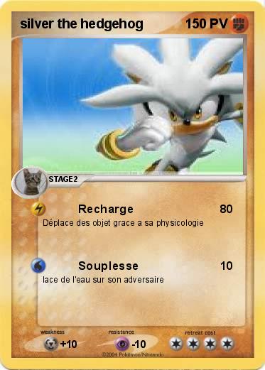 Pokemon silver the hedgehog