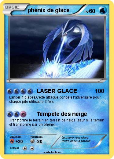 Pokemon phénix de glace