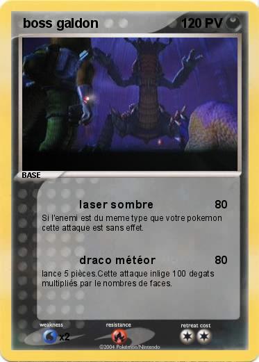 Pokemon  boss galdon