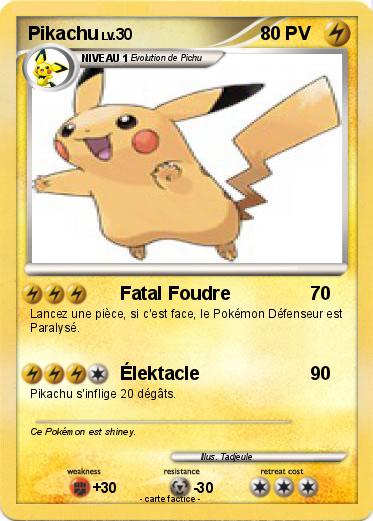Pokemon Pikachu