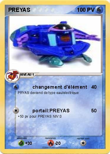 Pokemon PREYAS