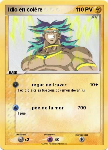 Pokemon idio en colère