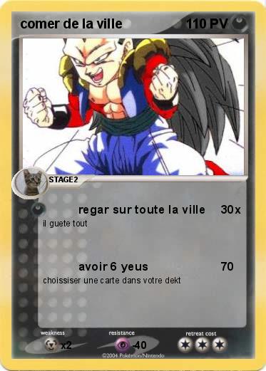 Pokemon comer de la ville