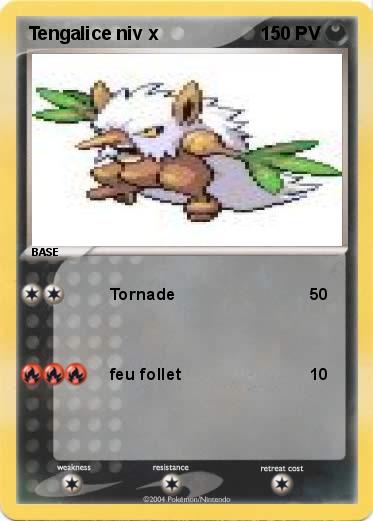 Pokemon Tengalice niv x