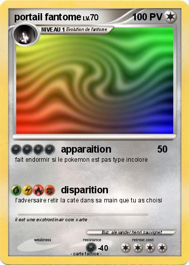Pokemon portail fantome