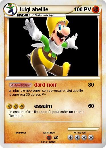 Pokemon luigi abeille
