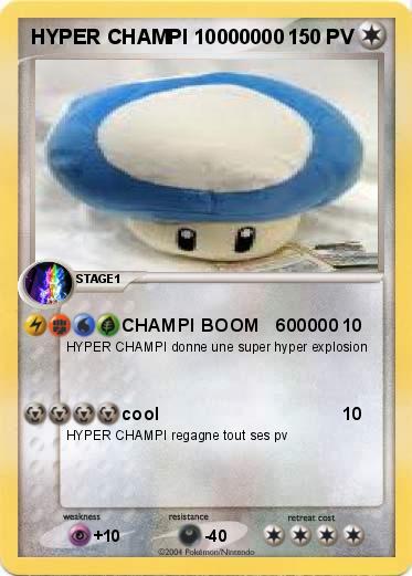 Pokemon HYPER CHAMPI 10000000