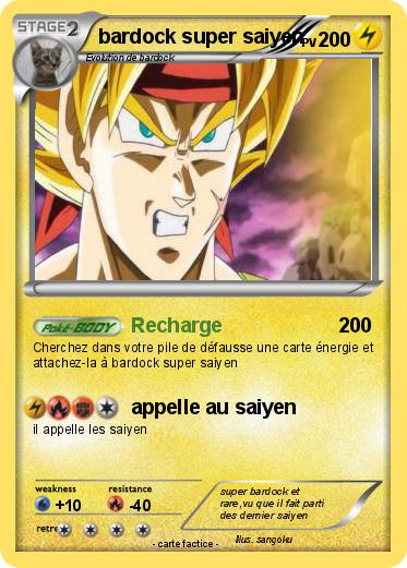 Pokemon bardock super saiyen