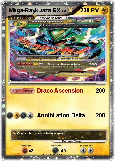 Pokemon Méga-Raykuaza EX