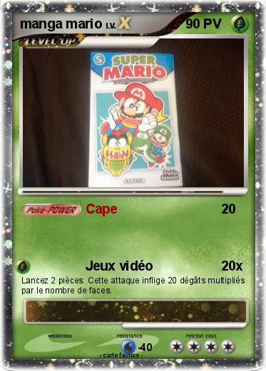 Pokemon manga mario