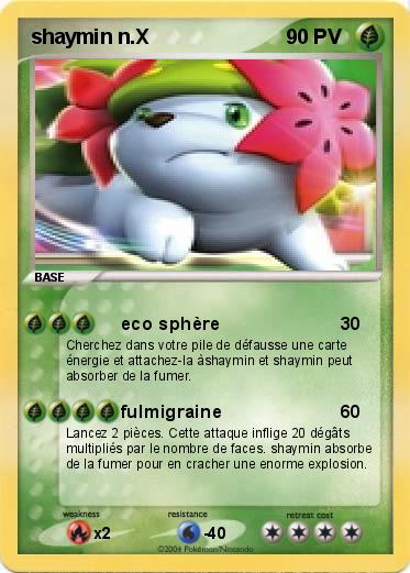 Pokemon shaymin n.X