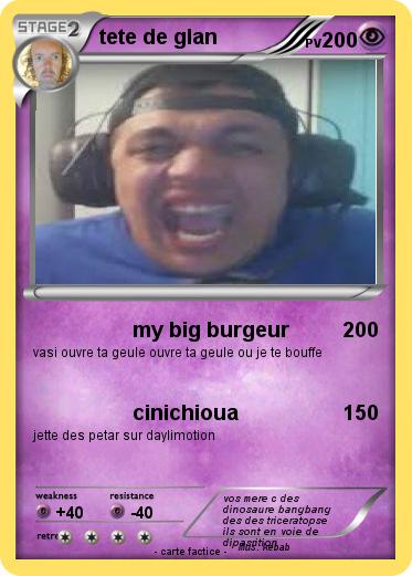 Pokemon tete de glan