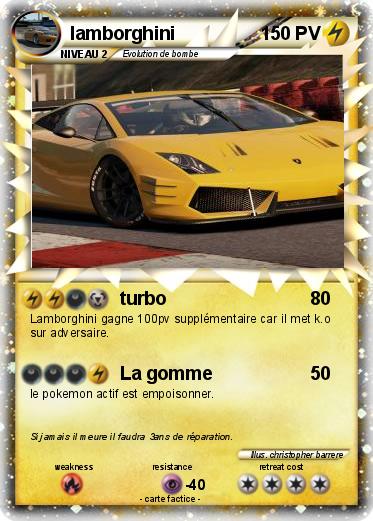 Pokemon lamborghini