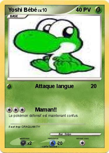 Pokemon Yoshi Bébé