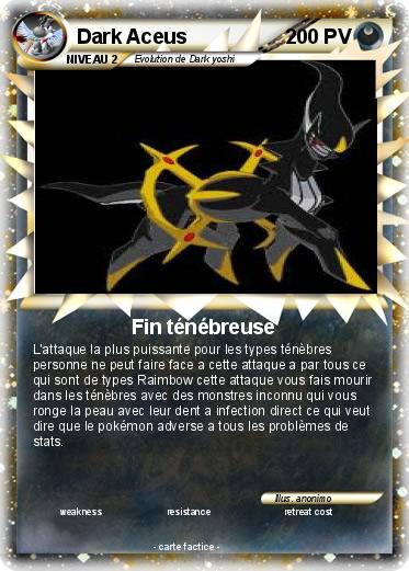 Pokemon Dark Aceus