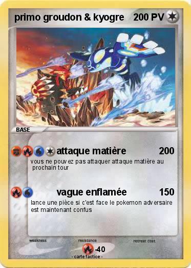 Pokemon primo groudon & kyogre