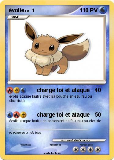 Pokemon évolie