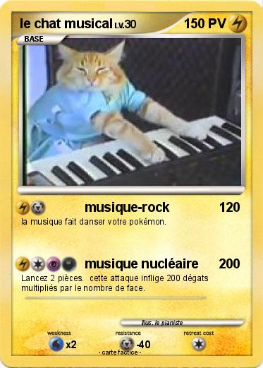Pokemon le chat musical