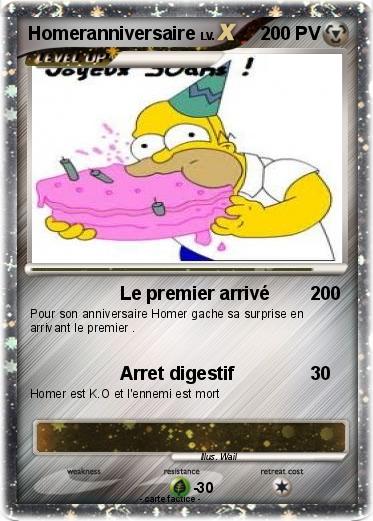Pokemon Homeranniversaire