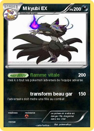 Pokemon M kyubi EX