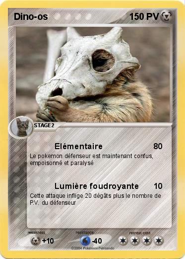 Pokemon Dino-os
