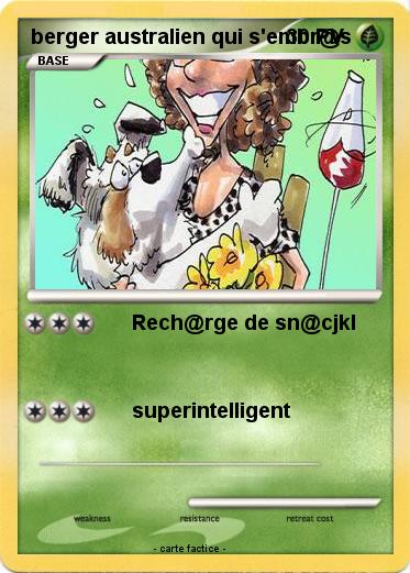 Pokemon berger australien qui s'embr@s