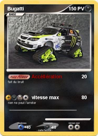Pokemon Bugatti