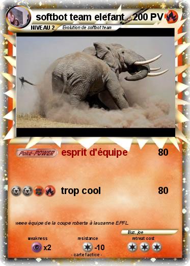 Pokemon softbot team elefant