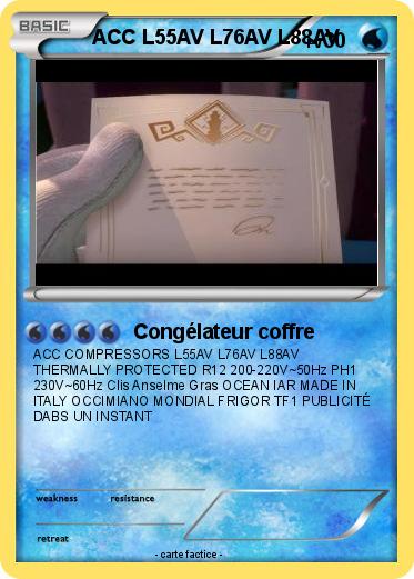 Pokemon ACC L55AV L76AV L88AV