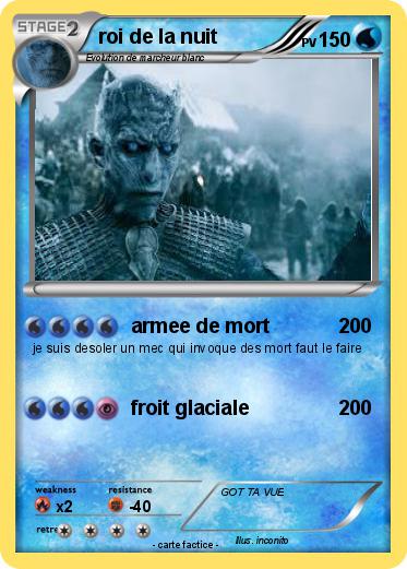 Pokemon roi de la nuit