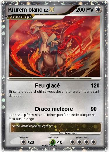 Pokemon Kiurem blanc