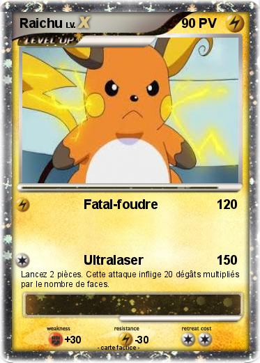 Pokemon Raichu