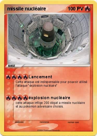 Pokemon missile nucléaire